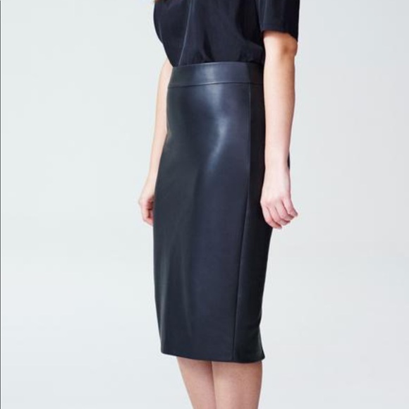 Original standard 100% vegan leather skirt - Picture 2 of 3